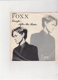 Single John Foxx - Europe after the rain