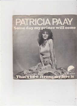 Single Patricia Paay - Some day my prince will come - 0