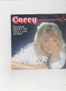 Single Corry Konings - Waarom mocht dit niet lang duren