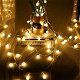 100 LED lichtsnoer 10 meter kerst bolletjes op netstroom - 4 - Thumbnail