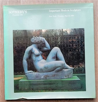 Important Modern Sculpture. Sotheby’s New York 1984 Rodin - 1