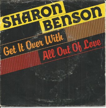 Sharon Benson – Get It Over With (1981) - 0