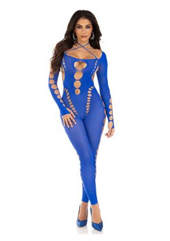 Bodystocking Blauw - 5