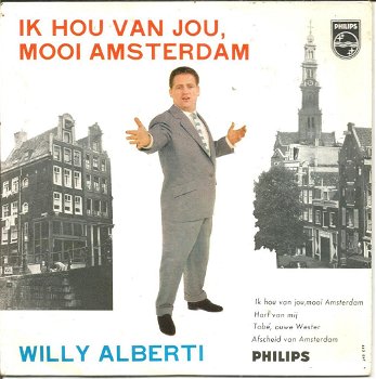 Willy Alberti – Ik Hou Van Jou, Mooi Amsterdam (EP 1961) - 0