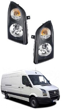 VW Crafter koplampen 2006- 2013 links en rechts