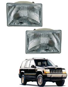 Jeep Grand Cherokee 1993-1999 koplampen links en rechts