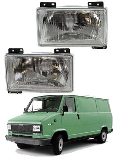 Fiat Ducato, Peugeot J5, Citroën C25 koplampen links rechts