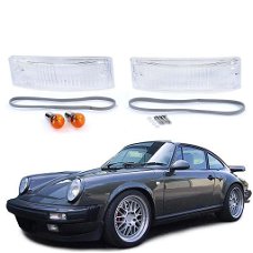 Porsche 911 knipperlichten wit | complete set | 1974-1989