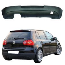 GTI Look diffusor voor VW Golf 5 | ook Golf V met trekhaak