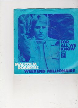 Single Malcolm Roberts - Weekend millionaire - 0