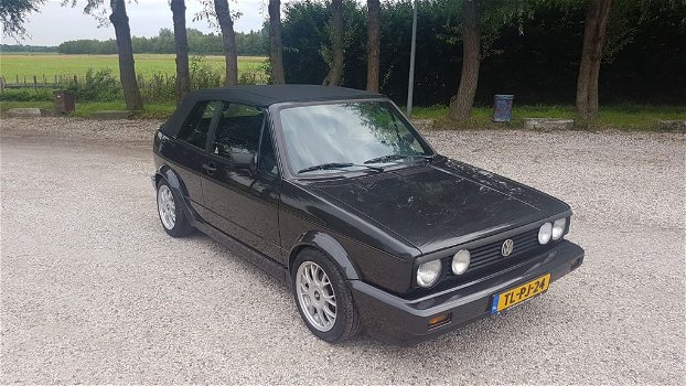 vw golf cabriolet bouwjaar 1988 1.6gls. vrpr-6750euro Inruil mogelijk! - 2