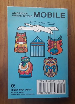 Boekje met inhoud om een indianen - mobiel te maken (indiaan, indiaans, indianenstijl) - 3