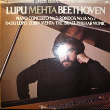 LP - Beethoven - The Israel Philharmonic - Radu Lupu, piano