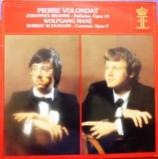 LP - Brahms * Schumann - Pierre Volondat, Wolfgang Manz