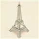 Zoyo metalen bouwpakket Eiffel toren 3D Laser Cut - 0 - Thumbnail