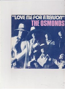 Single The Osmonds - Love me for a reason