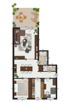 D826 Olsberg (kuuroord) Sauerland Appartement geschikt voor rolstoelgebruik met aanleunwoning - 3