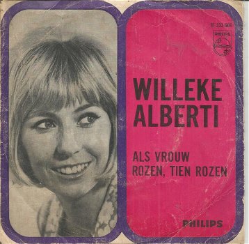 Willeke Alberti – Rozen, Tien Rozen / Als Vrouw (1966) - 0
