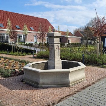 Franse dorpsfontein fonteinen tuinfontein - 1