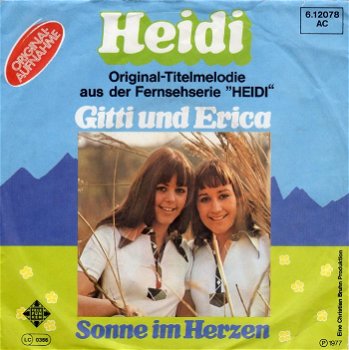 Gitti Und Erica – Heidi (1977) - 0