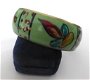 Koperen armband met kleurrijk motief - 3 - Thumbnail