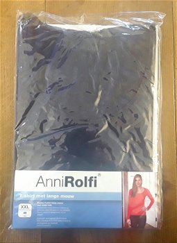 Anni rolfi - t-shirt met lange mouw (navy/donkerblauw) nieuw in de verpakking - 0