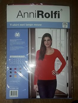 Anni rolfi - t-shirt met lange mouw (fuchsia) nieuw in de verpakking - 1