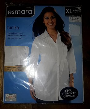 Esmara tuniek - nieuw in de verpakking - wit - 0