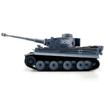 Tiger I grey BB+IR 2.4GHz met schietfunctie rook en geluid en IR 1116038181 - 2