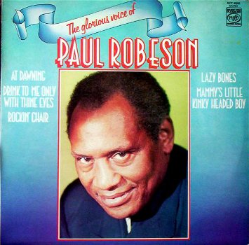 LP - The Glorious Voice of Paul Robeson - 0