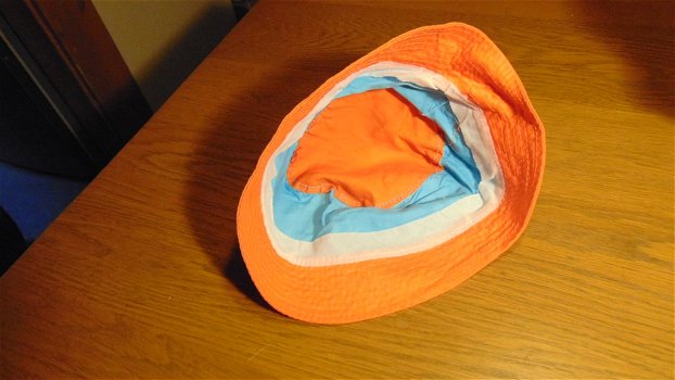 Appelsientje bucket hat / vissershoedje volwassen - 2