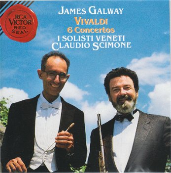 CD - Vivaldi - James Galway - Claudio Scimone - 0