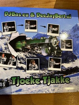 DJ Bas & Deejay Bert - Tjoeke Tjakke (2 Track CDSingle) Nieuw - 0