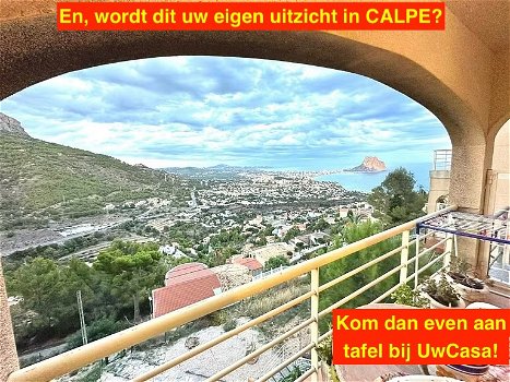 Uw eigen Villa in CALPE met balkon en 4 verdiepingen en parking en met - 0