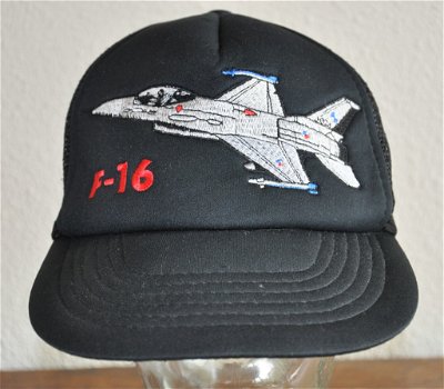 Baseball cap pet Luchtmacht F-16 - 0
