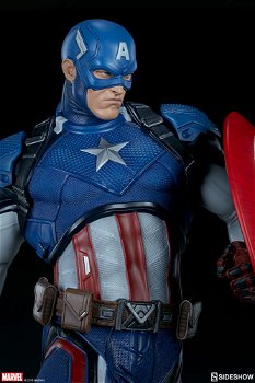 Sideshow Captain America Premium Statue - 3