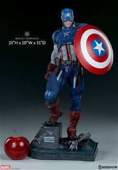 Sideshow Captain America Premium Statue - 6