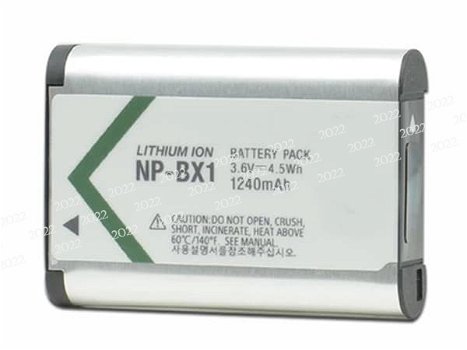 New Battery Camera & Camcorder Batteries SONY 3.6V 1240mAh/4.5WH - 0