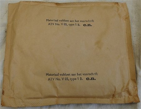 Rantsoen Pakje, GROEP 10-IN-1, Soep Instant Ossestaartsoep, Koninklijke Landmacht, 1961.(Nr.4) - 2