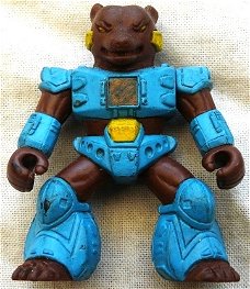 Actiefiguur / Action Figure, Battle Beasts, GRIZZLY BEAR, Hasbro/Takara, 1980s.(Nr.1)