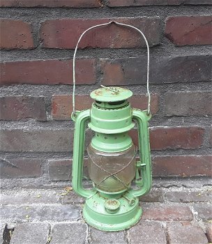 Vintage Big Wheel Brand - stormlamp - olielamp - stormlantaarn - 1