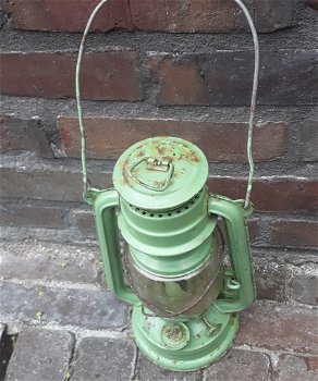 Vintage Big Wheel Brand - stormlamp - olielamp - stormlantaarn - 4