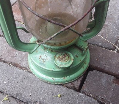 Vintage Big Wheel Brand - stormlamp - olielamp - stormlantaarn - 5