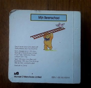 Leren tellen (mijn berenschool) - klein kartonboekje - 1