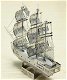 Metalen bouwpakket ZOYO Black Pearl Pirate Ship 3D nieuw - 1 - Thumbnail