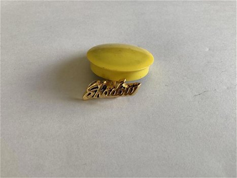 Shadow pin 2.5 cm Goud kleurig - 0