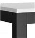Salontafel hoogglans wit- zwart grijs-Aanbieding-- - 4 - Thumbnail
