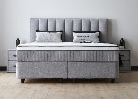 Boxspring Rio opbergbed complete set-Aanbieding- - 3
