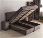 Boxspring Miami opbergbed complete set-Aanbieding- - 4 - Thumbnail