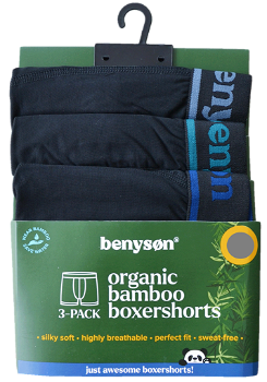 3-Pack Organic Bamboe Heren Boxershorts 7015 - 4